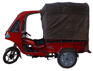 SMall Motorcycle truck