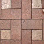 Chongqing Sidewalk: Glazed bricks, rectangles and squares - Chongqing
