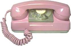 Nice pink AE starLite rotary phone